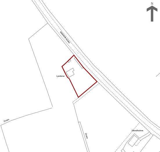 Plot at Lyndene Warren Road, Louth, Lincolnshire, LN11 7DF