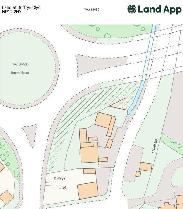 Freehold Vacant Land - Land at Duffryn Clyd Pontllanfraith, Blackwood, Gwent, NP12 2HY