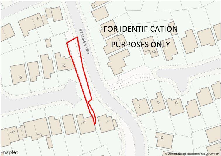 Land, St. Lukes Way Stockingford, Nuneaton, Warwickshire, CV10 8RF